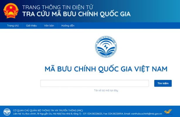 Mã bưu chính quốc gia